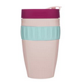 To Go Mug - Light Pink, Dark Pink, Green